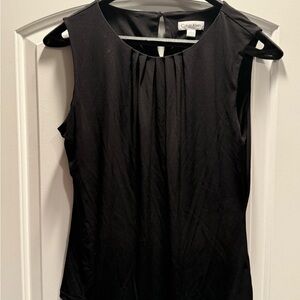 Calvin Klein Women's Elegant Black Blouse